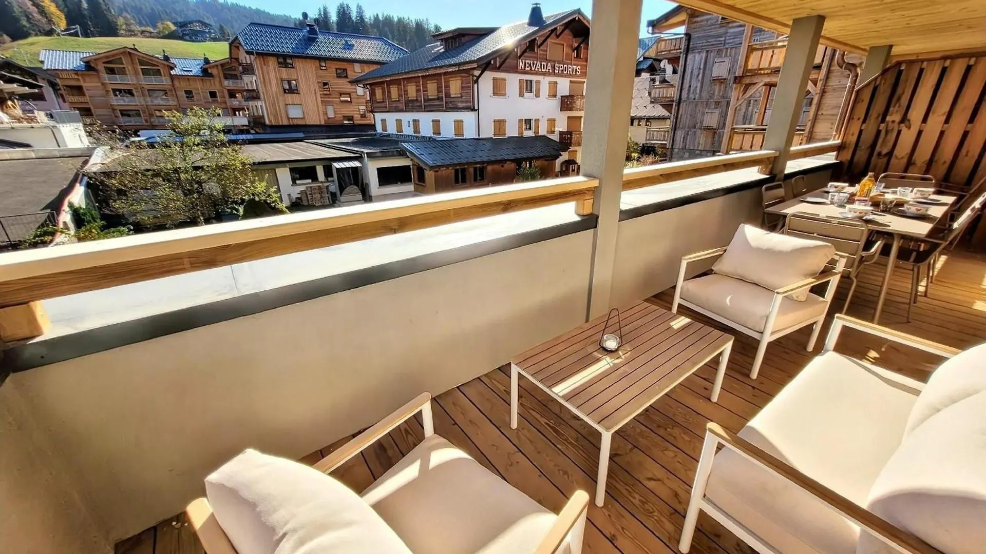 Appartement Haut De Gamme, 6 Pers, Centre Des Gets, Grande Terrasse - Fr-1-598-159 레게츠